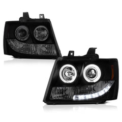2007-2014 Chevrolet Suburban 1500 | 2500 Sinister Black Headlight