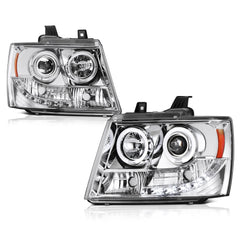 2007-2014 Chevrolet Suburban 1500 | 2500 Chrome Headlight