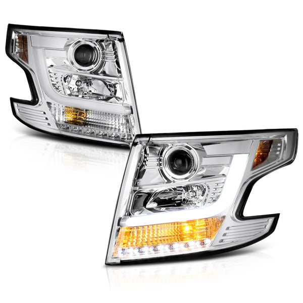 2015-2017 Chevrolet Tahoe Chrome Headlight