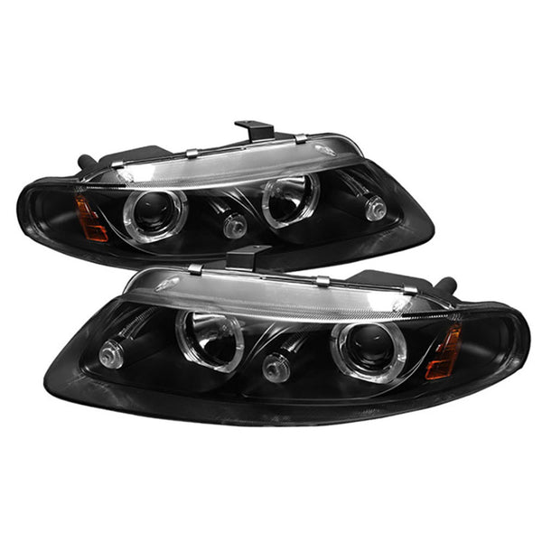 1997-2000 Dodge Avenger Black Headlight