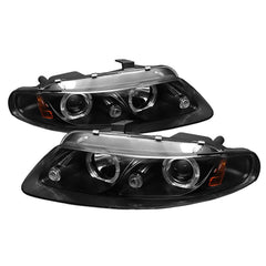 1997-2000 Dodge Avenger Black Headlight