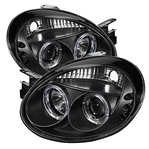 2003-2005 Dodge Neon Black Headlight
