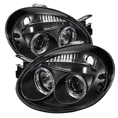 2003-2005 Dodge Neon Black Headlight