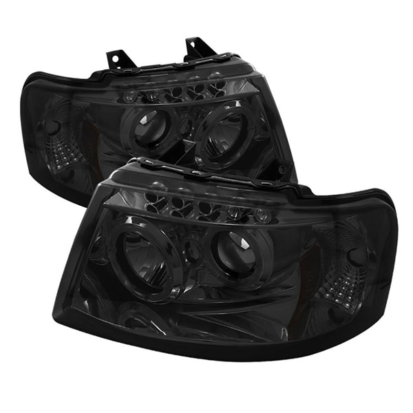 2003-2006 Ford Expedition Smoked Headlight
