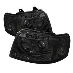 2003-2006 Ford Expedition Smoked Headlight