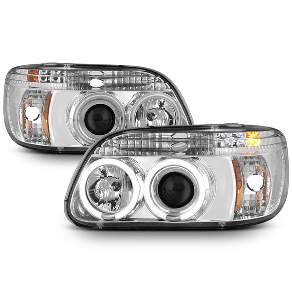 1995-2001 Ford Explorer Chrome Headlight