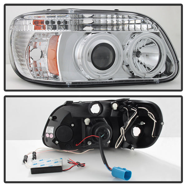 1995-2001 Ford Explorer Chrome Headlight