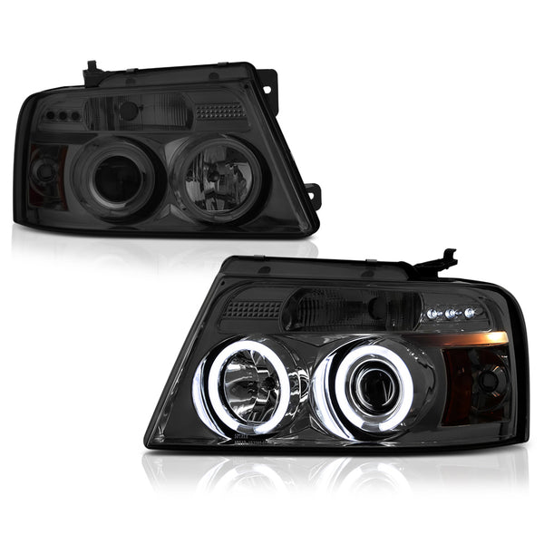 2004-2008 Ford F-150 Smoked Headlight