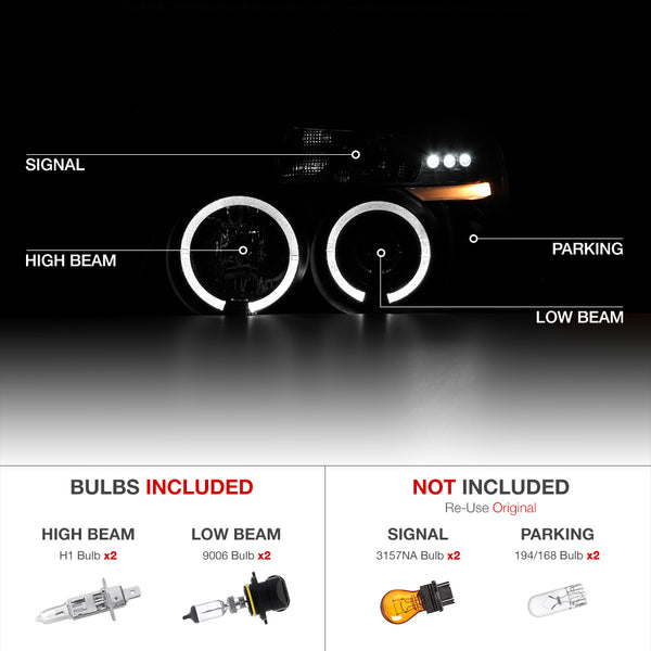 2004-2008 Ford F-150 Chrome Headlight