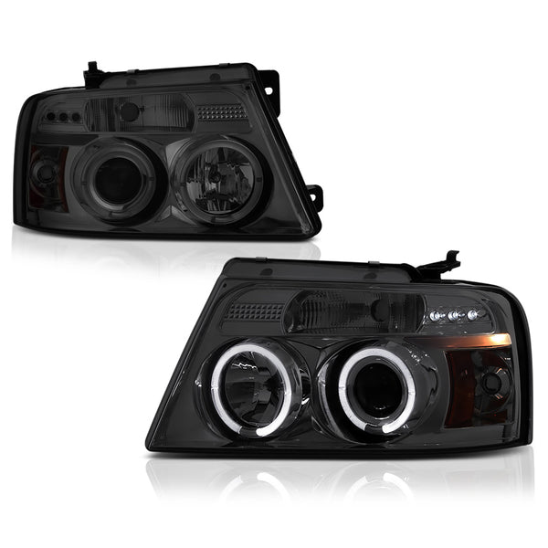 2004-2008 Ford F-150 Smoked Headlight