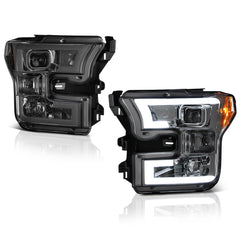 2015-2017 Ford F-150 Smoked Headlight