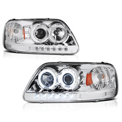 1997-2003 Ford F-150 Chrome Headlight