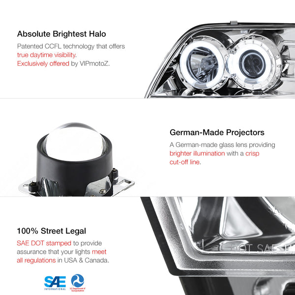 1997-2003 Ford F-150 Chrome Headlight
