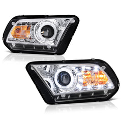 2010-2014 Ford Mustang Chrome Headlight