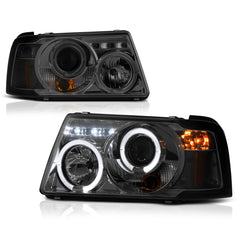 2001-2011 Ford Ranger Smoked Headlight