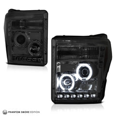 2011-2016 Ford F-250 | F-350 | F-450 Superduty Smoked Headlight