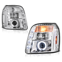 2007-2014 GMC Yukon Chrome Headlight
