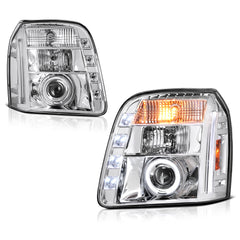 2007-2014 GMC Yukon Chrome Headlight