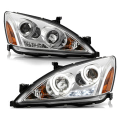2003-2007 Honda Accord Chrome Headlight