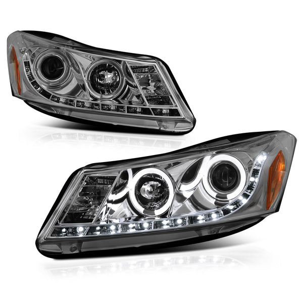 2008-2012 Honda Accord Smoked Headlight