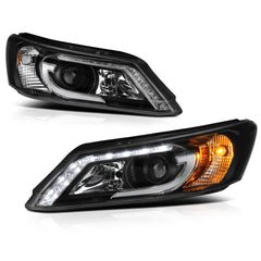 2013-2015 Honda Accord Black Headlight