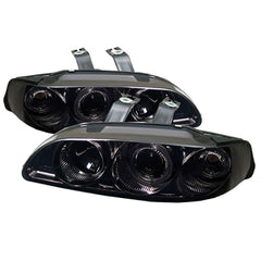 1992-1995 Honda Civic Smoked Headlight