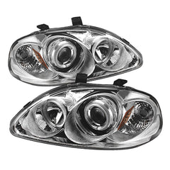 1996-1998 Honda Civic Chrome Headlight