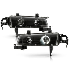 1992-1996 Honda Prelude Black Headlight
