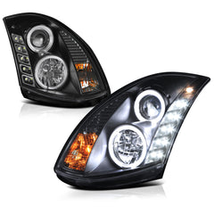 2003-2007 Infiniti G35 Black Headlight