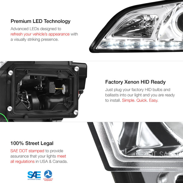 2001-2005 Lexus IS Series Chrome Headlight