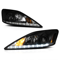 2006-2013 Lexus IS Series Black Headlight