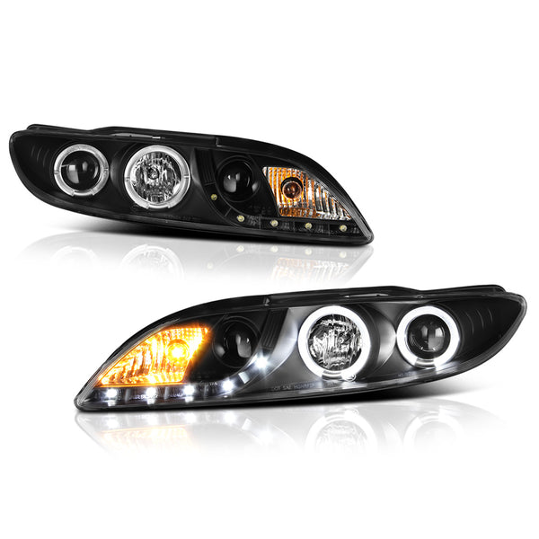 2003-2005 Mazda 6 Black Headlight