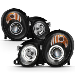1998-2002 Mercedes-Benz C208 | A208 CLK-Class Black Headlight