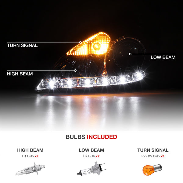 2005-2011 Mercedes-Benz R171 SLK-Class Chrome Headlight