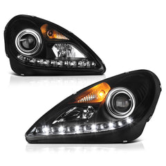 2005-2011 Mercedes-Benz R171 SLK-Class Black Headlight
