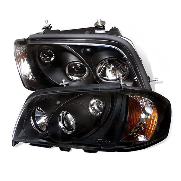 1994-2000 Mercedes-Benz W202 C-Class Black Headlight