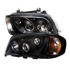 1994-2000 Mercedes-Benz W202 C-Class Black Headlight