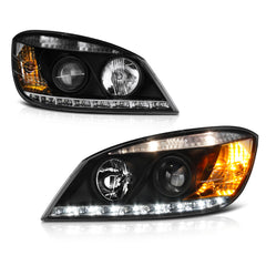 2008-2011 Mercedes-Benz W204 C-Class Black Headlight