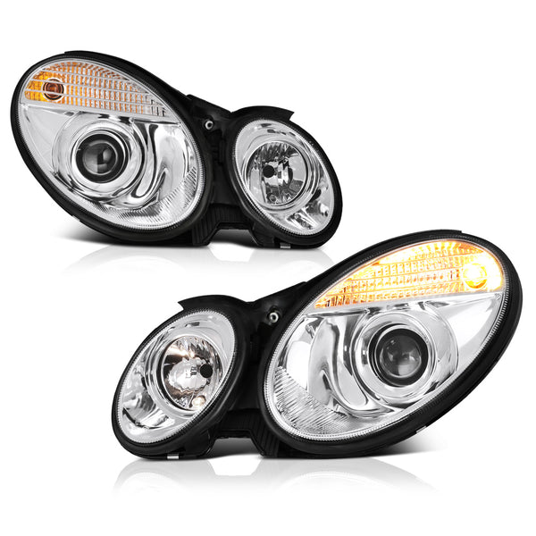 2003-2006 Mercedes-Benz W211 E-Class Chrome Headlight
