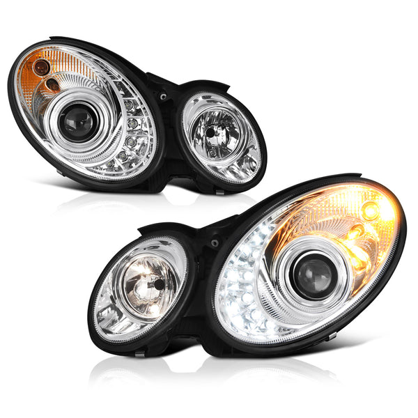 2003-2006 Mercedes-Benz W211 E-Class Chrome Headlight