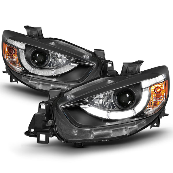 2013-2016 Mazda CX-5 Black Headlight