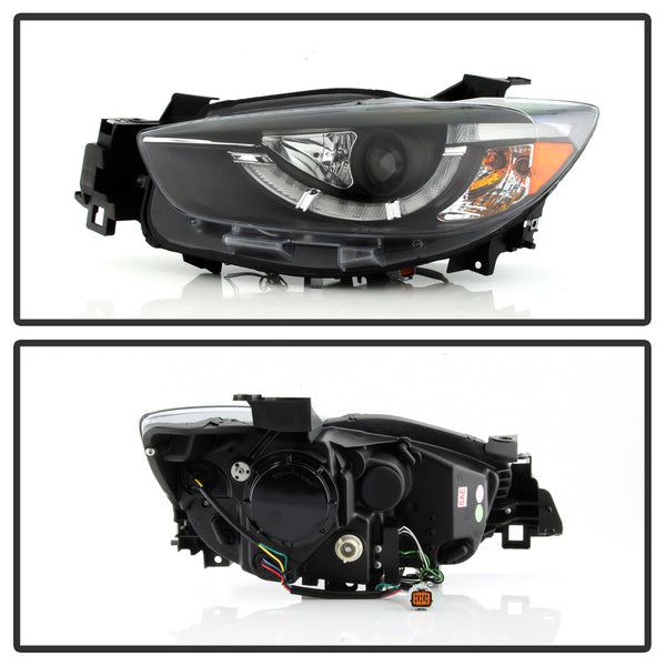 2013-2016 Mazda CX-5 Black Headlight