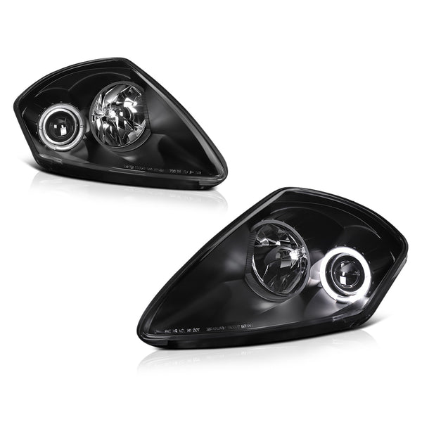2000-2005 Mitsubishi Eclipse Black Headlight
