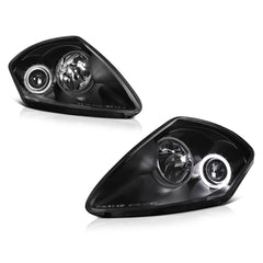 2000-2005 Mitsubishi Eclipse Black Headlight