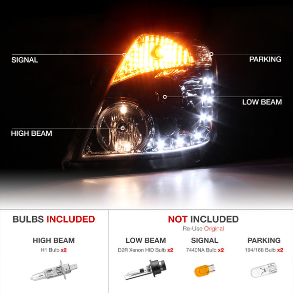 2003-2005 Nissan Z33 350Z Fairlady Chrome Headlight