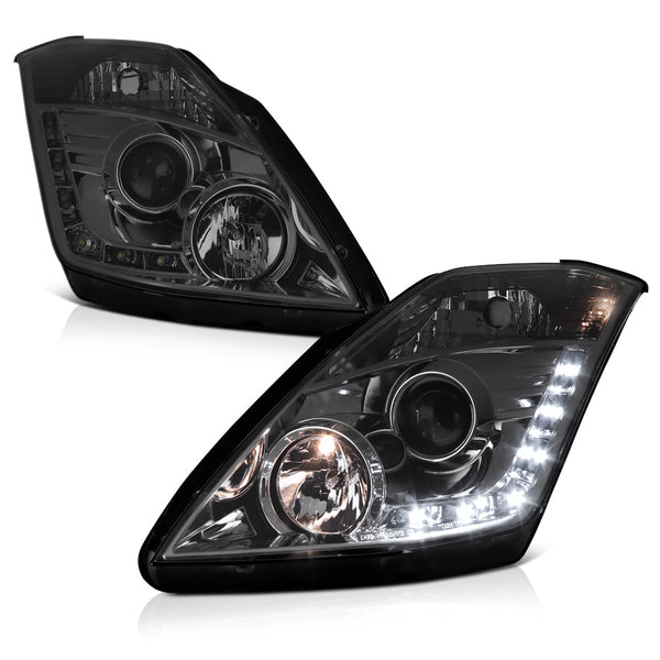 2006-2009 Nissan Z33 350Z Fairlady Smoked Headlight