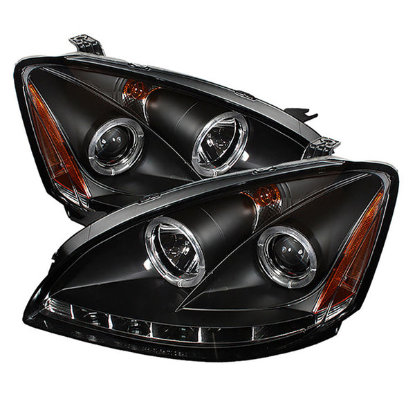 2002-2004 Nissan Altima Black Headlight