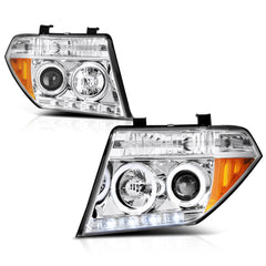 2005-2008 Nissan Frontier Chrome Headlight