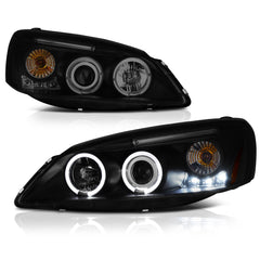 2005-2010 Pontiac G6 Sinister Black Headlight