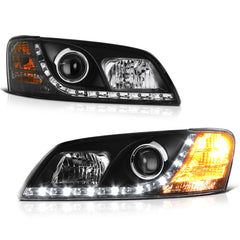2008-2009 Pontiac G8 Black Headlight